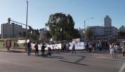 Manifestantes se movilizaron en Montevideo en el marco del Día Mundial del Agua