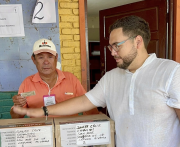 Diego Caballero se proclama ganador en San José de Chiquitos