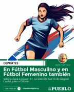 En Fútbol Masculino y en Fútbol Femenino también