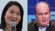 Keiko Fujimori y López Aliaga empatan en intención de voto para elecciones presidenciales de Perú