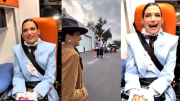 Críticas a Natalia Jiménez por utilizar una ambulancia para llegar a tiempo a la fiesta de cumpleaños de Carlos Rivera en México
