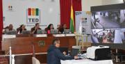 TED Tarija concluye el cómputo oficial de las Elecciones Subnacionales 2026