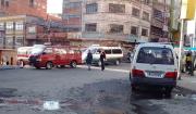 Choferes paralizan La Paz y El Alto exigiendo resarcimiento por la gasolina y renuncia de autoridades