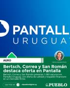 Bertsch, Correa y San Román destaca oferta en Pantalla