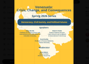 Panel de discusión en la Universidad de Columbia: el giro político en Venezuela abre una transición incierta