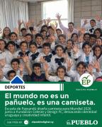 El mundo no es un pañuelo, es una camiseta.