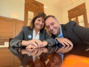 En una semana clave, Mauel Adorni se reunió con ministros