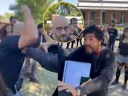 Escándalo en la UNLA: un docente golpeó a estudiantes libertarios