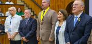 Gobernador Luis Caldera recibe Medalla al Honor al Mérito de la Facultad de Medicina de LUZ