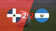 Amistoso internacional: Rep. Dominicana y El Salvador sellaron un empate 2-2 en un duelo amistoso con gol agónico
