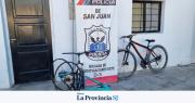 Recuperaron bicicletas robadas tras operativos en el Este sanjuanino