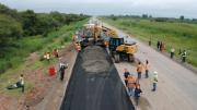 Pavimento rígido entre Pozo Colorado y Concepción avanza con instalación de pista de prueba