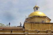 Inician trabajos de restauración en iglesia San Luis Rey