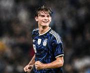 Quién es Nico Paz, el chico que nació en España y tuvo su bautismo goleador contra Mauritania