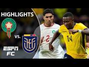 ¿Dónde ver resumen del partido de Ecuador vs. Marruecos por amistoso internacional?