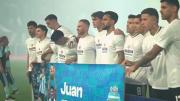 Los jugadores de la Selección Argentina homenajearon a Juan Foyth y Joaquín Panichelli
