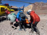 En el Aconcagua, un médico neuquino capacitó en medicina de gran altura a colegas del mundo