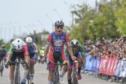 Ciclismo: Pablo Bonilla se quedó con la tercera etapa y la malla oro en Mercedes