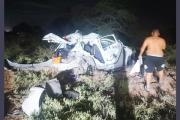 Doble choque a un kilómetro de donde anteayer perdió la vida una familia