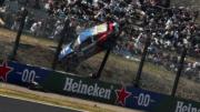 El fuerte accidente en la Porsche Cup que retrasó el inicio del Gran Premio de Japón