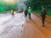 Tras derrumbes por lluvias, ABC dispone cierre total de la vía La Angostura – Samaipata hasta el domingo