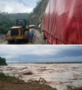 Fuertes lluvias dejan muertos, heridos y daños en vehículos