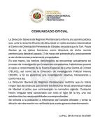 Régimen Penitenciario aclara que exdirectora de Obrajes ya no ejerce y confirma investigación