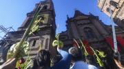 Católicos bolivianos inician la Semana Santa con la celebración del Domingo de Ramos