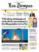 Portadas de los periódicos de Bolivia del jueves 2 de abril del 2026
