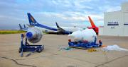 Llegan al país dos motores para reforzar la flota de Boliviana de Aviación