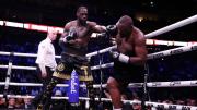 La frase de Deontay Wilder antes del brutal golpe que mandó a su rival a las cuerdas