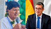Evo habla de “devaluación de facto” tras medida de Paz y Espinoza lo responsabiliza por la crisis económica