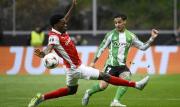 Real Betis iguala ante Sporting Braga en la ida de cuartos de la Europa League