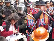 Marcha en respaldo a Yahuasi entrega voto resolutivo al TSE