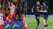 Atlético de Madrid y PSG ganan en los Cuartos de la Champions