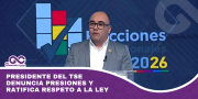 Presidente del TSE denuncia presiones y ratifica respeto a la ley