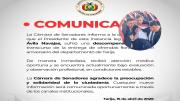 Presidente de la Cámara de Senadores se recupera tras descompensación durante acto en Tarija
