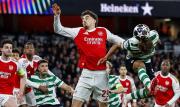 Arsenal avanza a ‘semis’ de Champions con un empate ante Sporting Lisboa