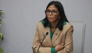 Delcy Rodríguez alista candidatura en Venezuela