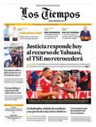 Portadas de los periódicos de Bolivia del jueves 16 de abril del 2026