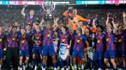 Barcelona gana el clásico y es campeón del fútbol español