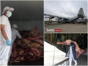 Envían 10 toneladas de carne de res desde Santa Cruz a La Paz