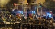Indígenas protestan en la puerta de la Asamblea Legislativa exigiendo la abrogación de la Ley 1720 sin modificación