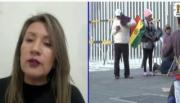 Senadora Mallón califica de exceso los pedidos de renuncia del presidente Rodrigo Paz por parte de movilizados
