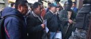 “Pedimos incremento salarial del 30%”: Un grupo de maestros rurales ingresó al Ministerio de Trabajo a presentar su pliego