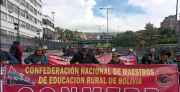 Maestros rurales anuncian paros, bloqueos y marchas para la próxima semana