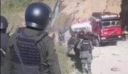 Policía informa que logró habilitar el paso de 76 cisternas y 7 camiones con GLP hacia Caranavi