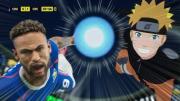 Neymar protagoniza campaña de eFootball inspirada en Naruto Shippuden