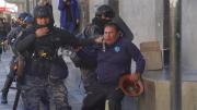 Liberan a seis mineros aprehendidos esta tarde en los enfrentamientos en La Paz