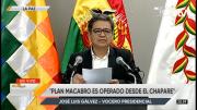Gobierno vincula protestas y bloqueos con redes del narcotráfico y el evismo